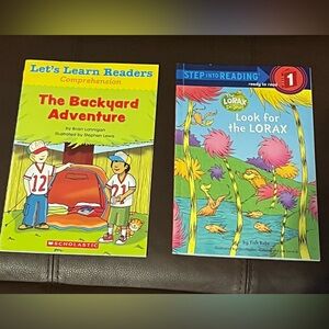 Scholastic Let's Learn Readers - Vibrant Yellow and Colorful Covers